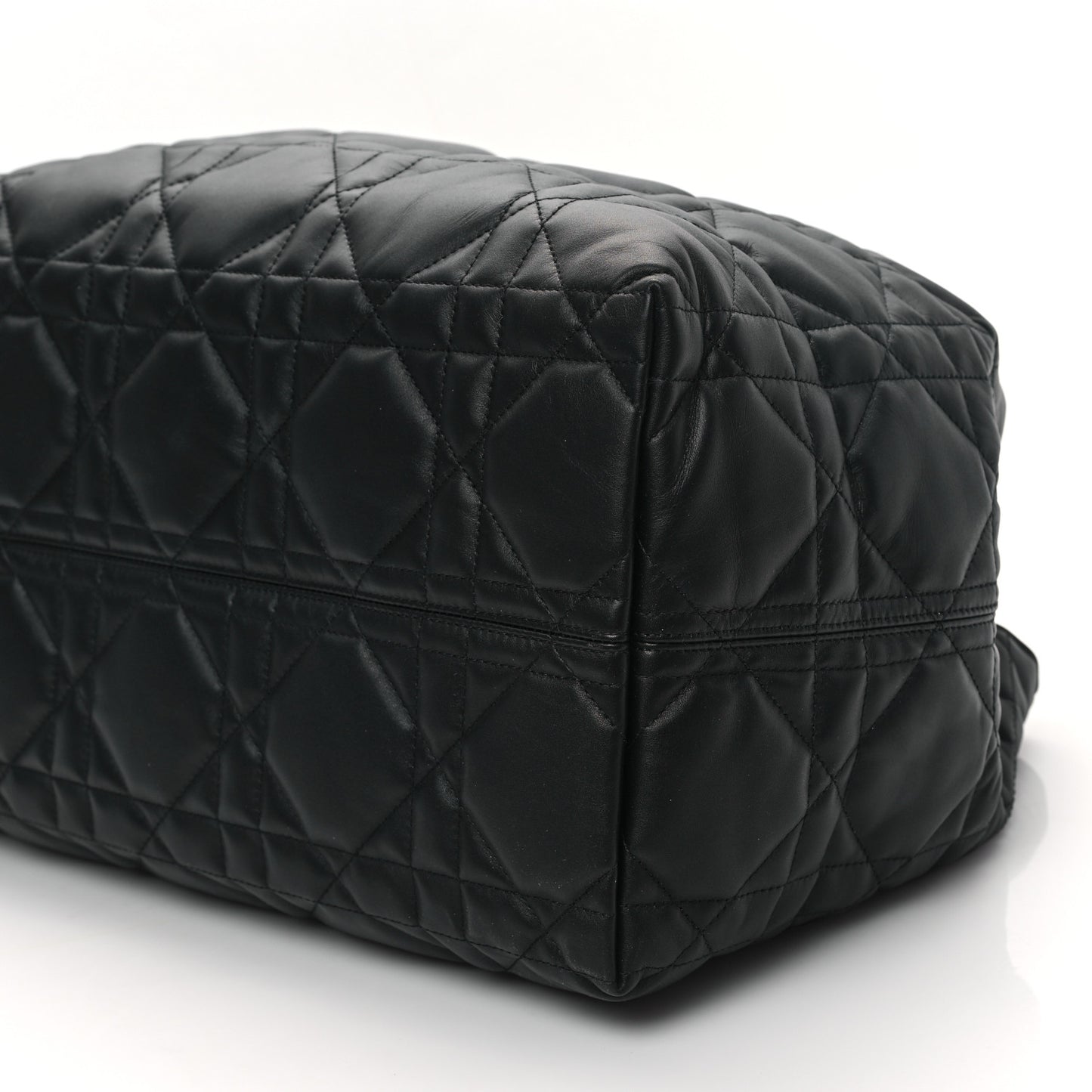 Calfskin Macrocannage Large Toujours Black
