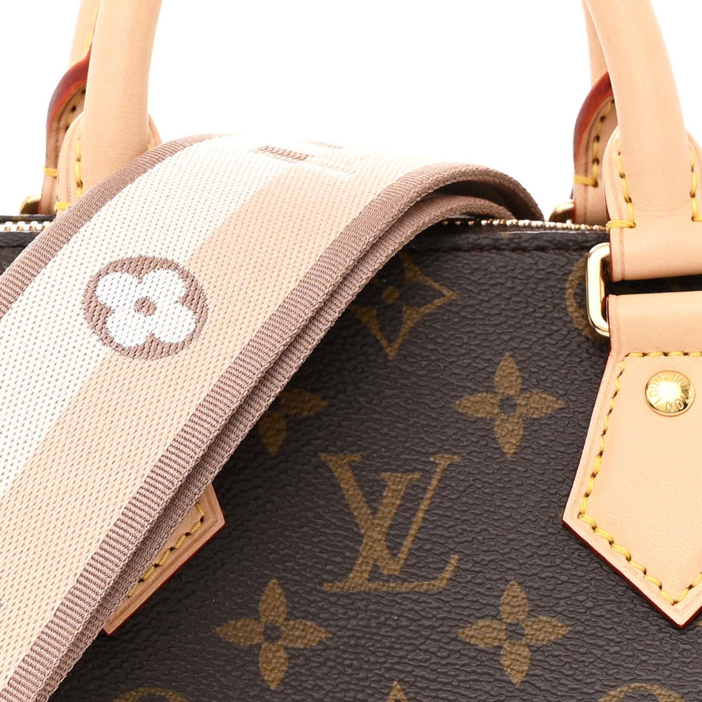 Monogram Speedy Bandouliere 20 Beige
