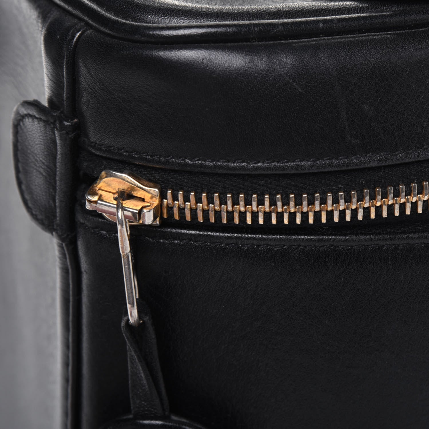 Chanel Lambskin Vanity Cosmetic Case Black 18 of 21