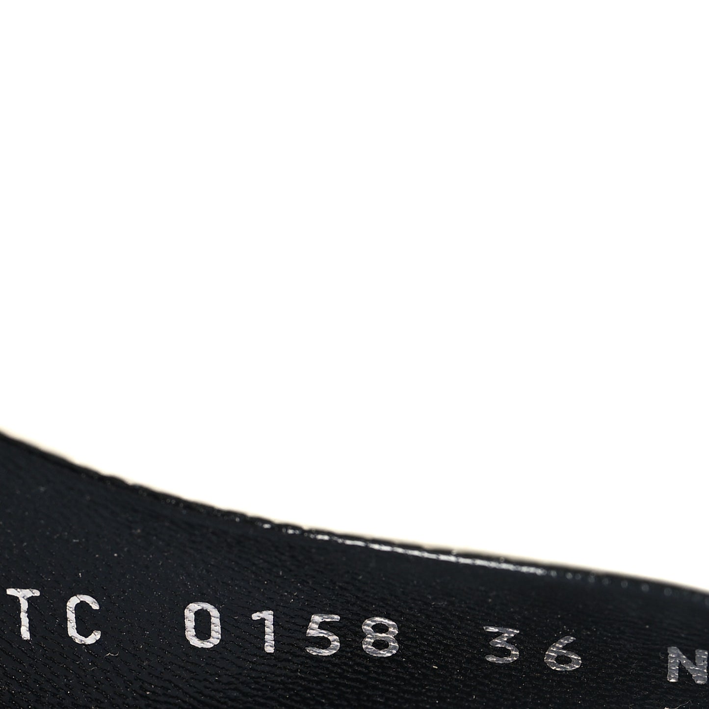 Monogram Patent Call Back Pumps 36 White