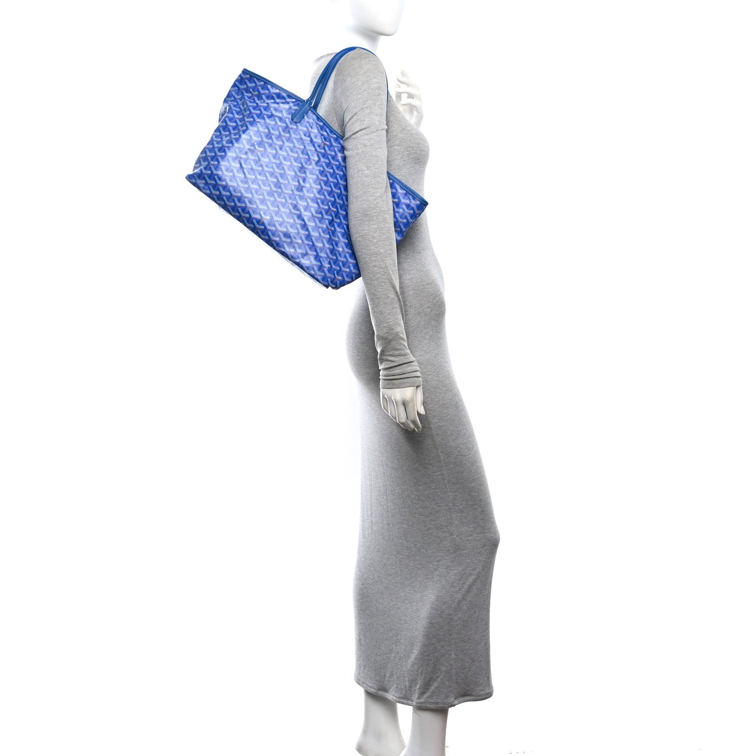 Goyard Goyardine Saint Louis PM Sky Blue 2 of 11