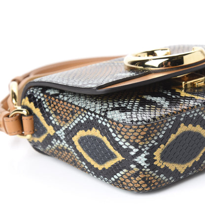 Chloe Calfskin Python Embossed Mini C Double Carry Faded Blue 5 of 8