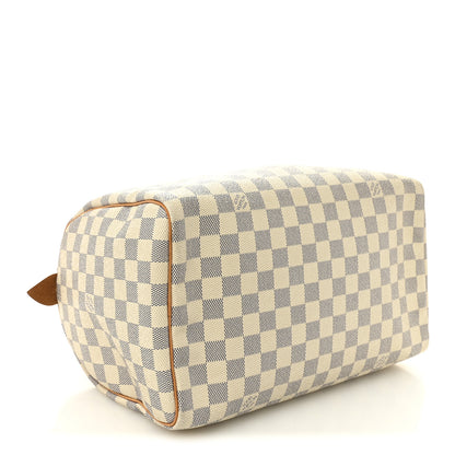 Louis Vuitton Damier Azur Speedy 30 4 of 13