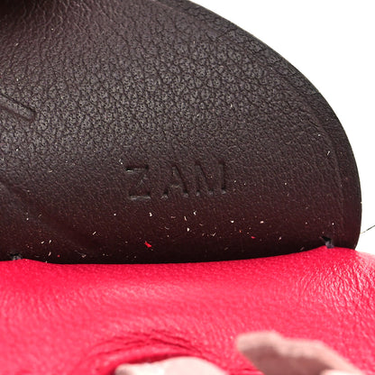 Hermes Milo Lambskin Grigri Rodeo Pegase Horse Bag Charm PM Framboise Rose Sakura Rouge Sellier 4 of 4