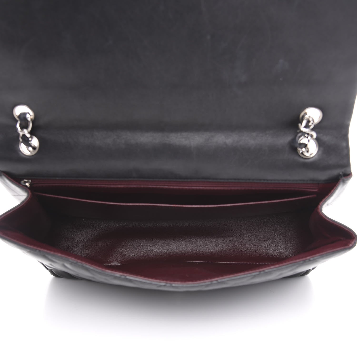 Chanel Lambskin Quilted Maxi Single Flap Black 4 of 20