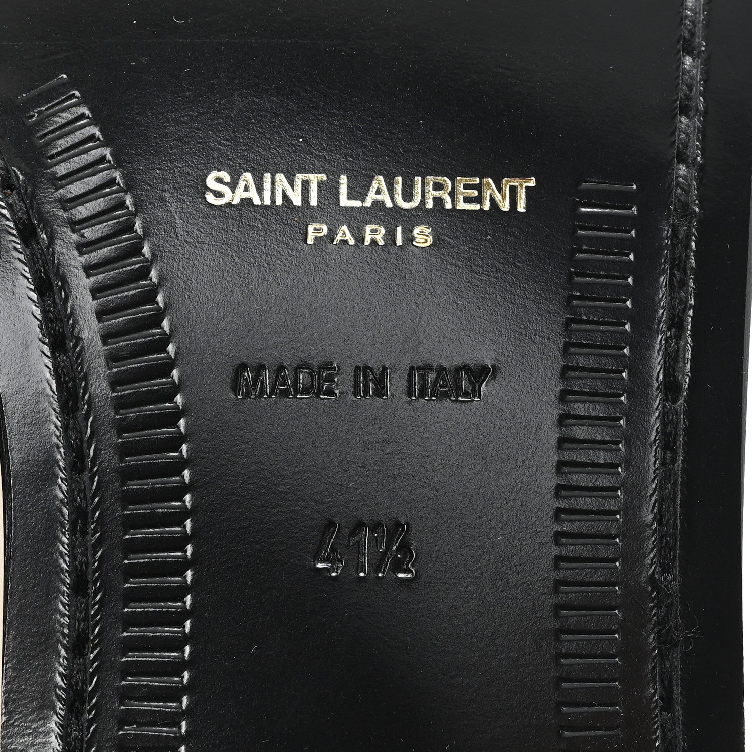 Saint Laurent Calfskin Penny Loafers 41.5 Pearl 7 of 10