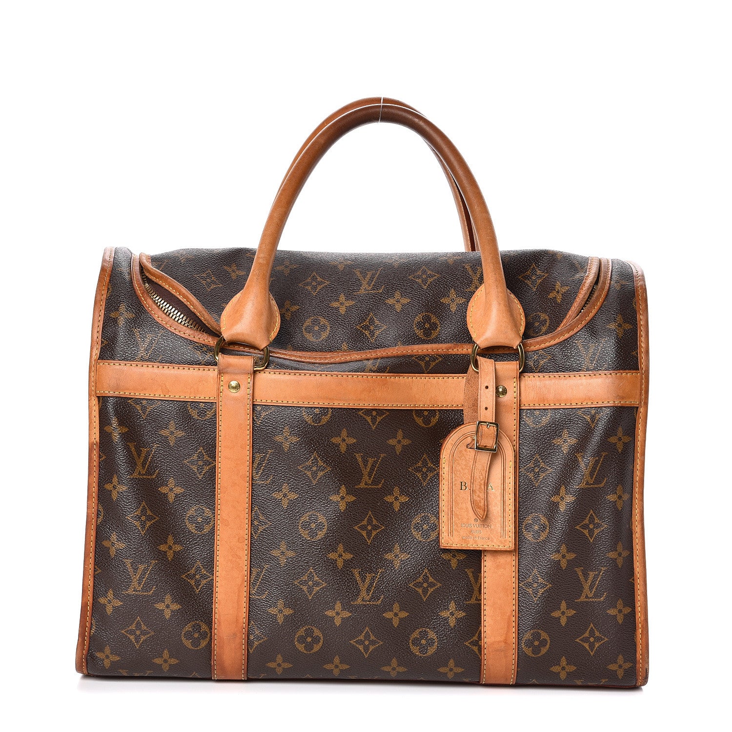 Louis Vuitton Monogram Sac Chien 40 Pet Carrier 1 of 21