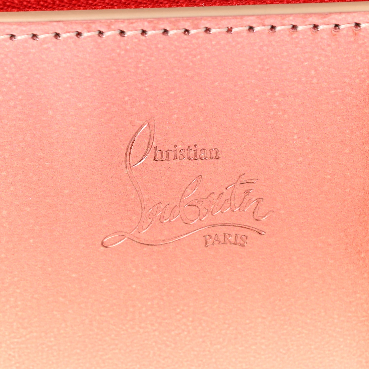 Christian Louboutin Mirror Degrade Spikes Loubinthesky Paloma Clutch Leche Gold 6 of 11