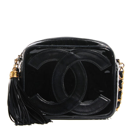 Chanel Patent CC Camera Case Black 1 of 6