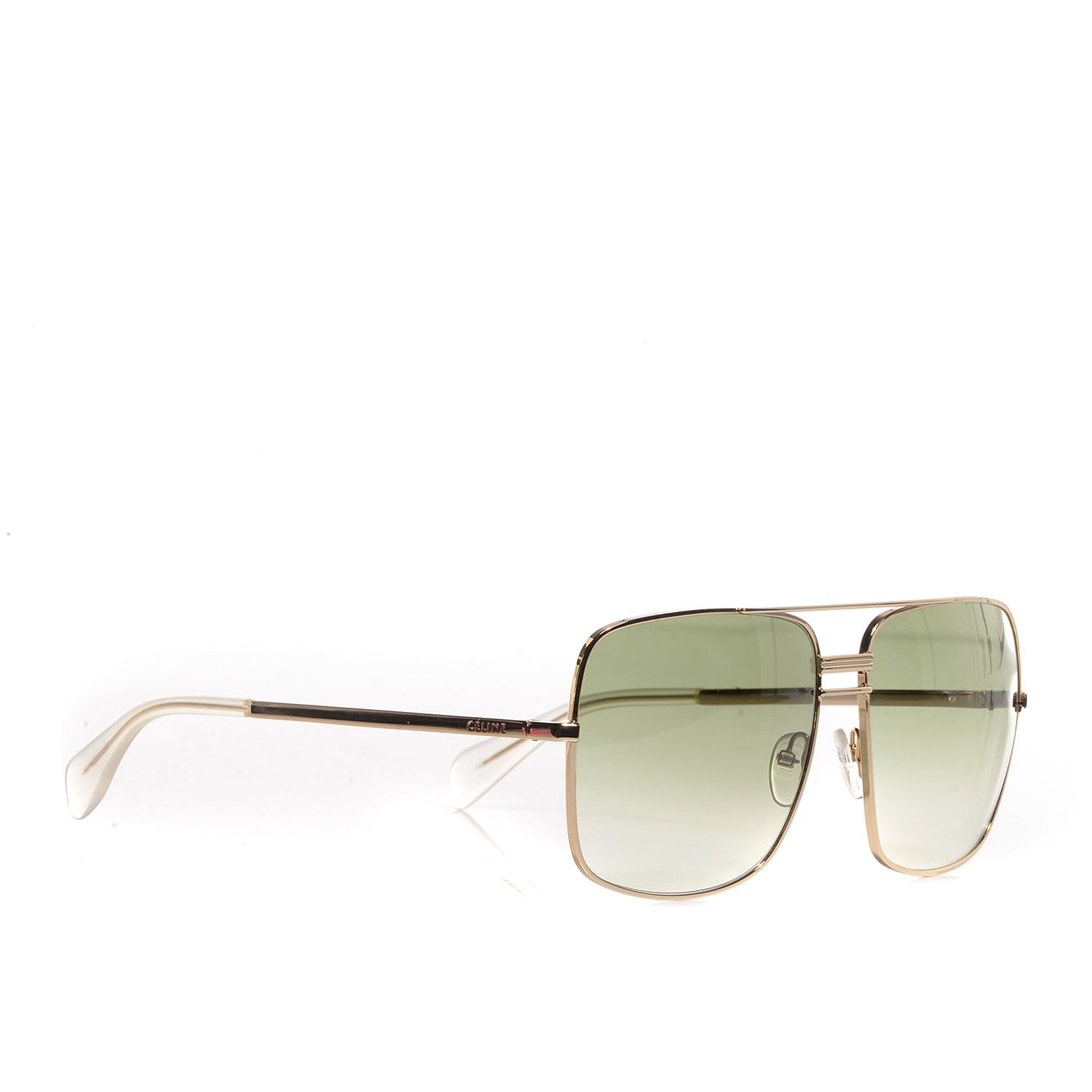 Celine Metal Sunglasses CL 41808/S Gold 3 of 5