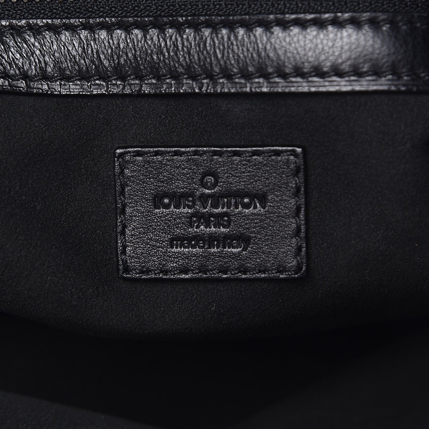 Monogram Lambskin Antheia Lilia GM Black