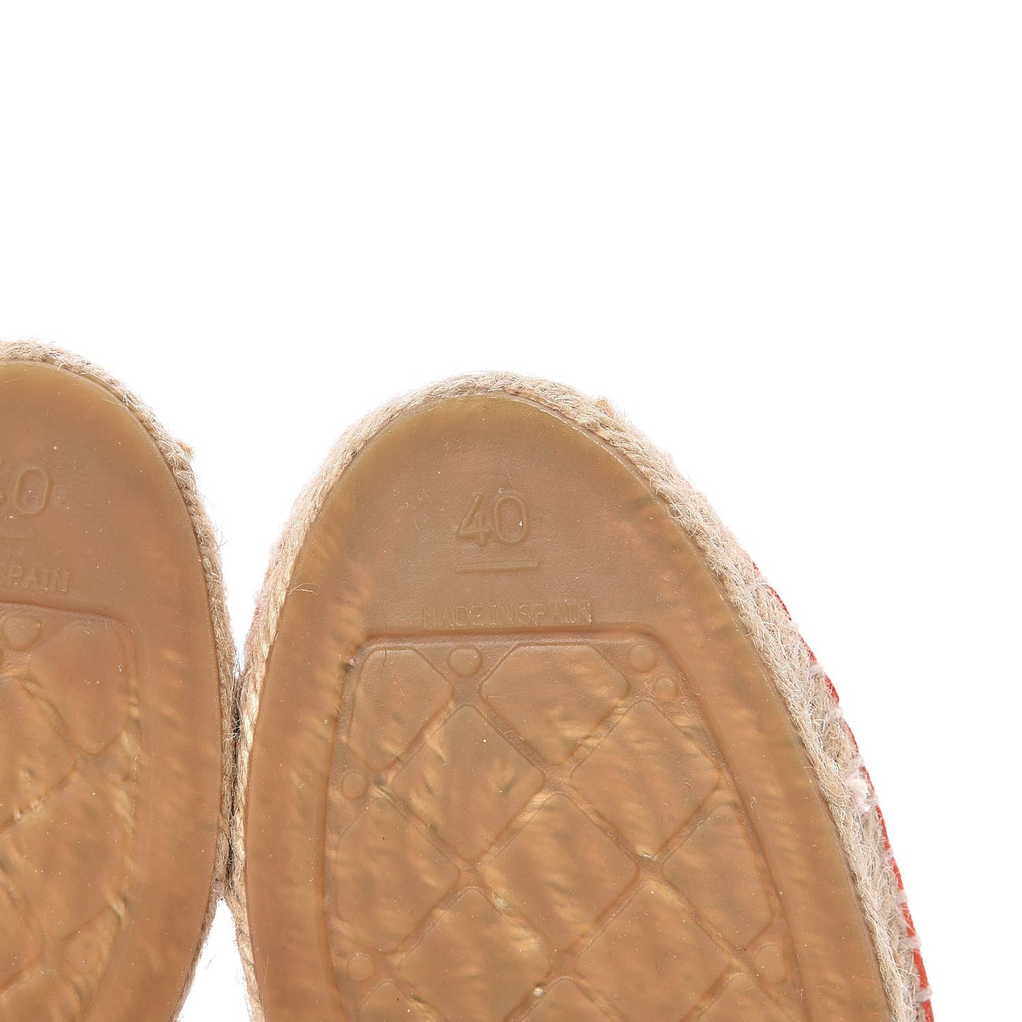 Suede CC Espadrilles 40 Orange