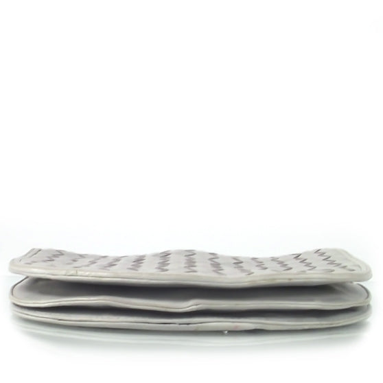 Bottega Veneta Vintage Woven Shoulder Bag Gray 5 of 8