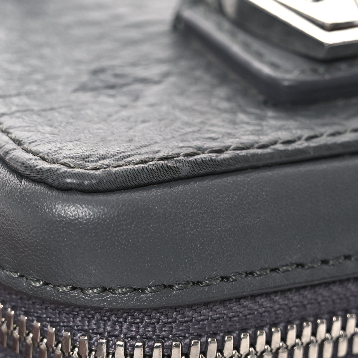 MCM Visetos Vanity Case Grey 12 of 19