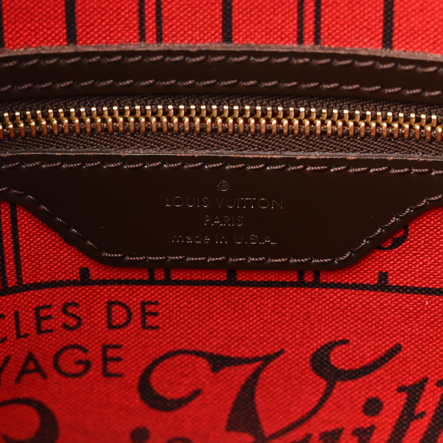 Louis Vuitton Damier Ebene Neverfull PM 6 of 10