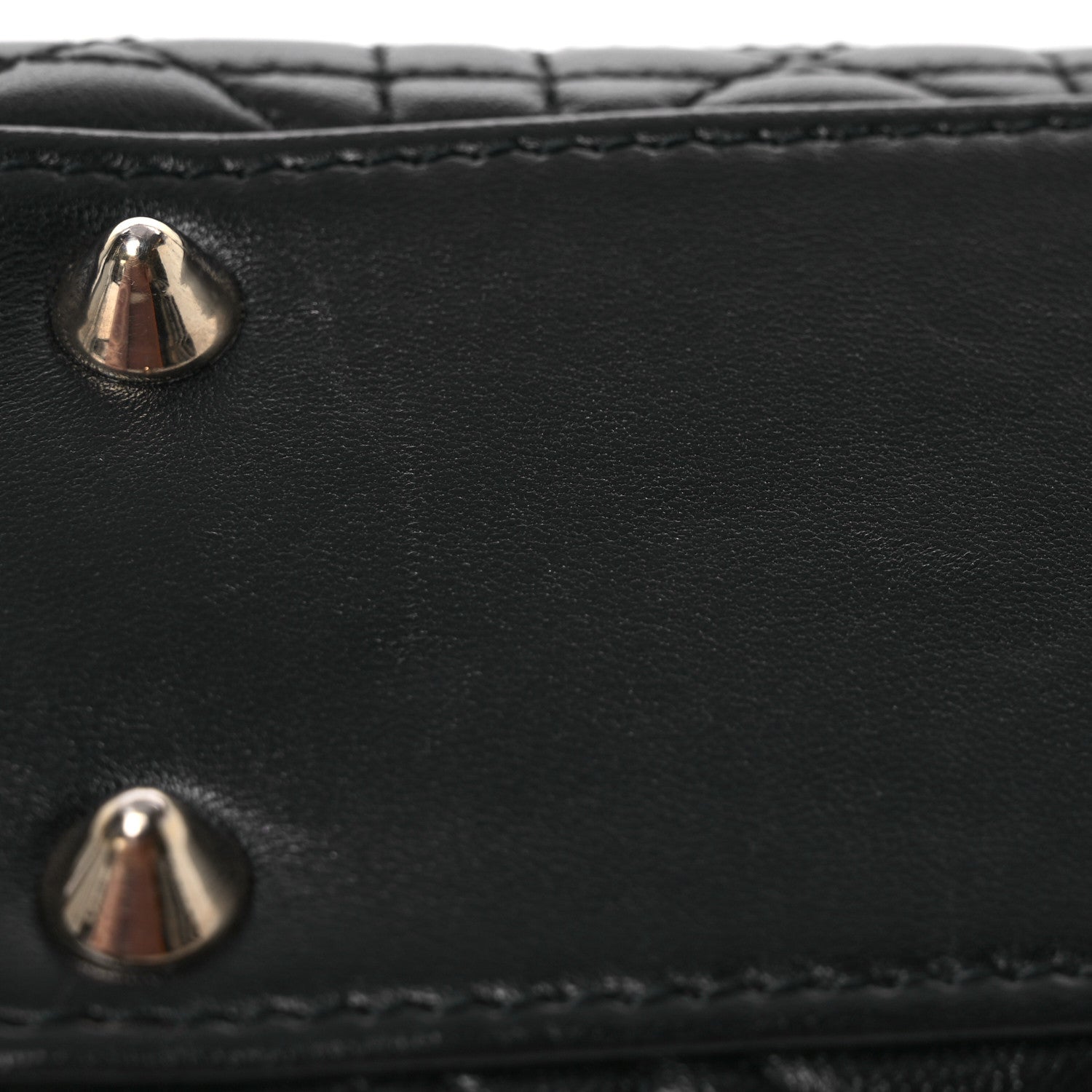 Christian Dior Lambskin Cannage Small My ABCDior Lady Dior Black 12 of 17