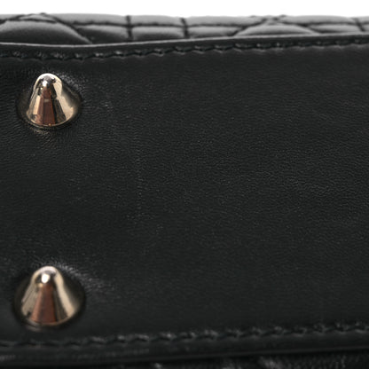 Christian Dior Lambskin Cannage Small My ABCDior Lady Dior Black 12 of 17