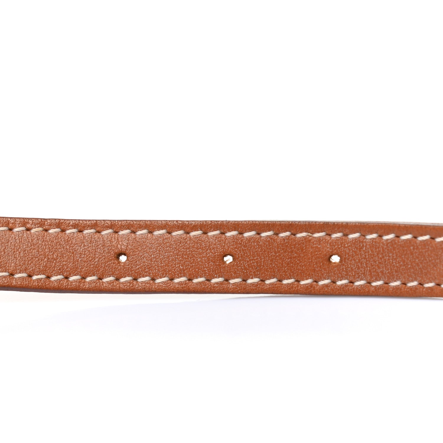 Hermes Barenia Mini Etriviere 4 Tours Bracelet L Fauve 6 of 6