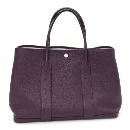 Hermes Negonda Garden Party Tote 36 MM Cassis 1 of 11
