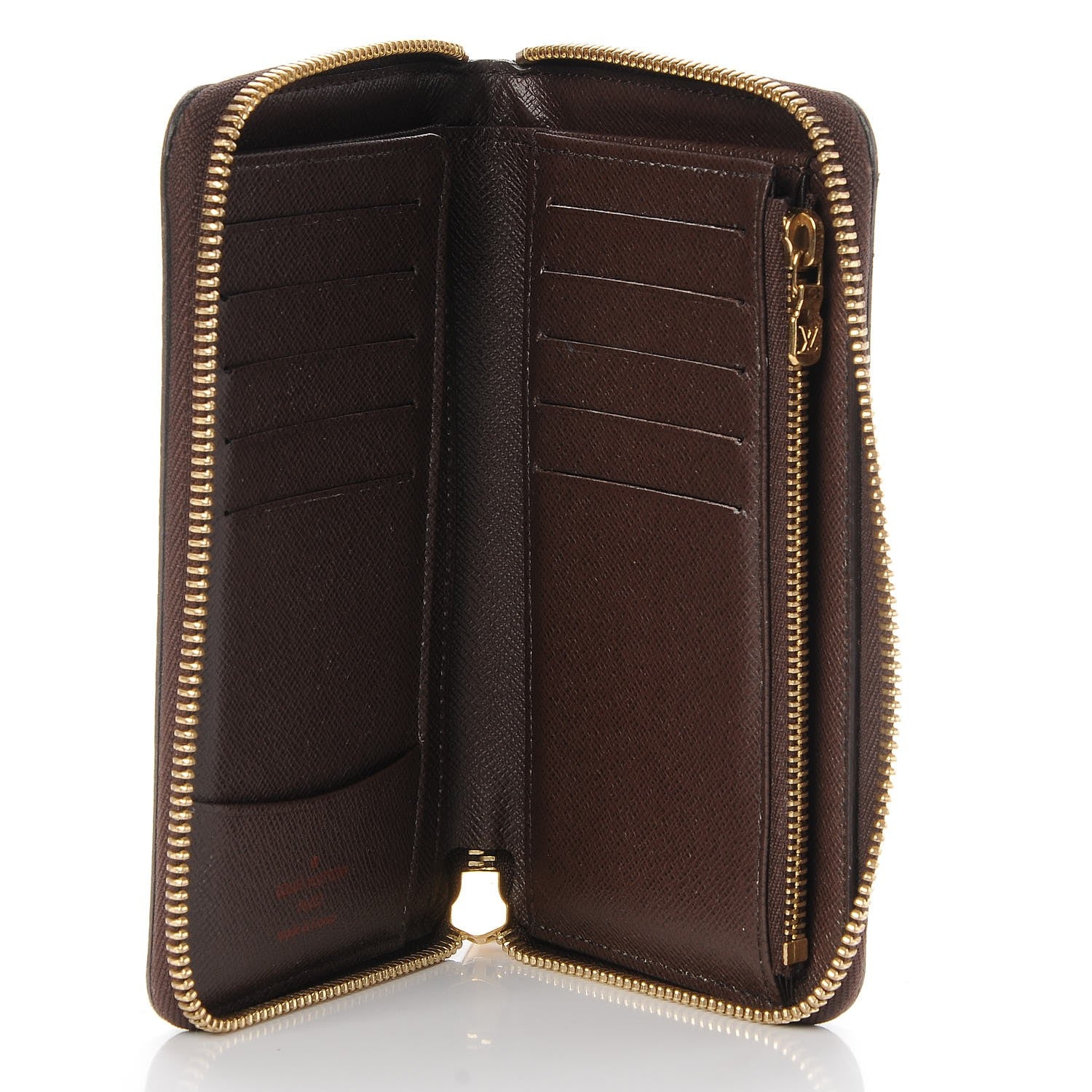 Louis Vuitton Damier Ebene Zippy Compact Wallet 5 of 8
