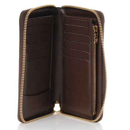 Louis Vuitton Damier Ebene Zippy Compact Wallet 5 of 8