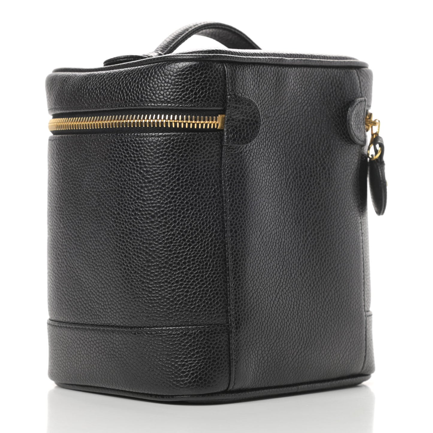 Caviar Cosmetic Vanity Bag Black