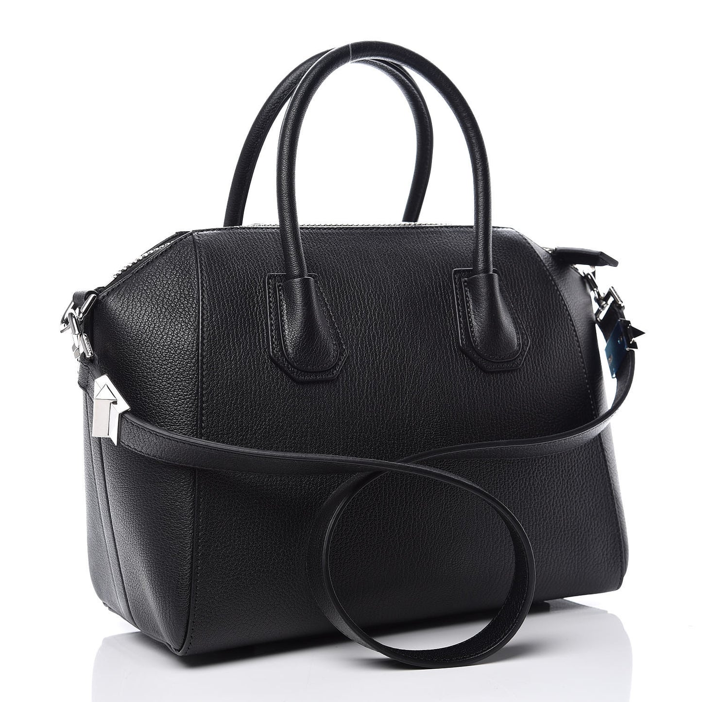 Sugar Goatskin Small Antigona Black