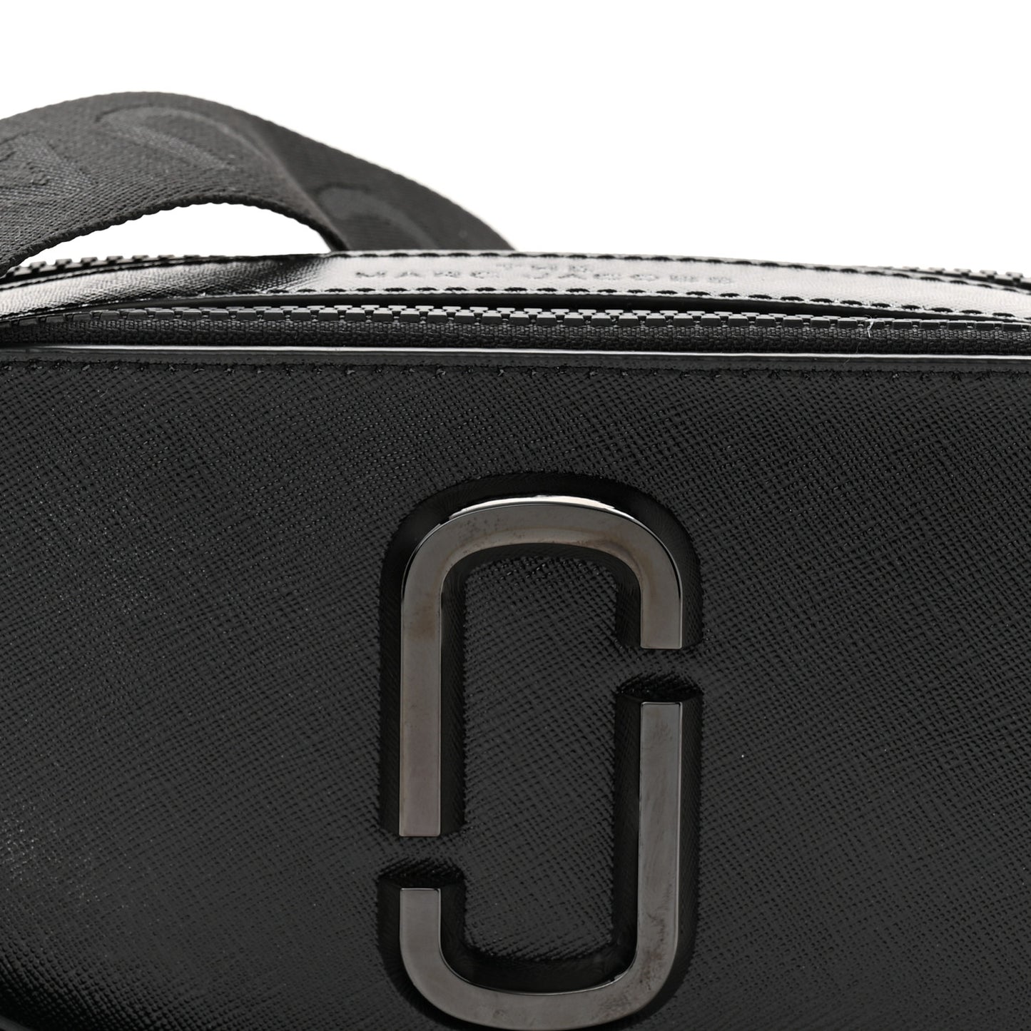 Saffiano Snapshot Camera Bag Black
