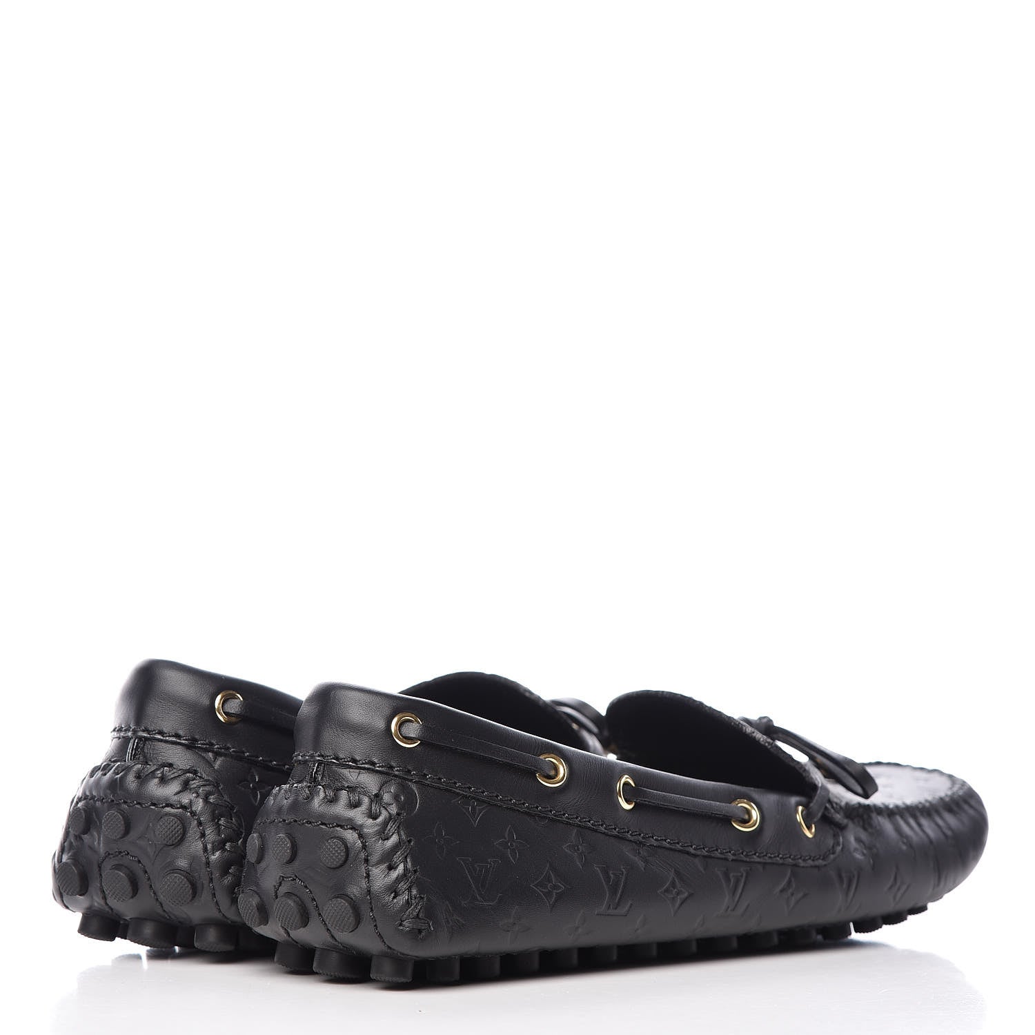 Louis Vuitton Empreinte Gloria Loafers 37 Black 4 of 7