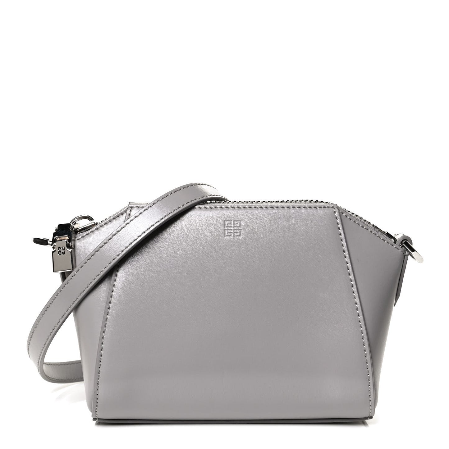 Smooth Calfskin Nano Antigona Grey