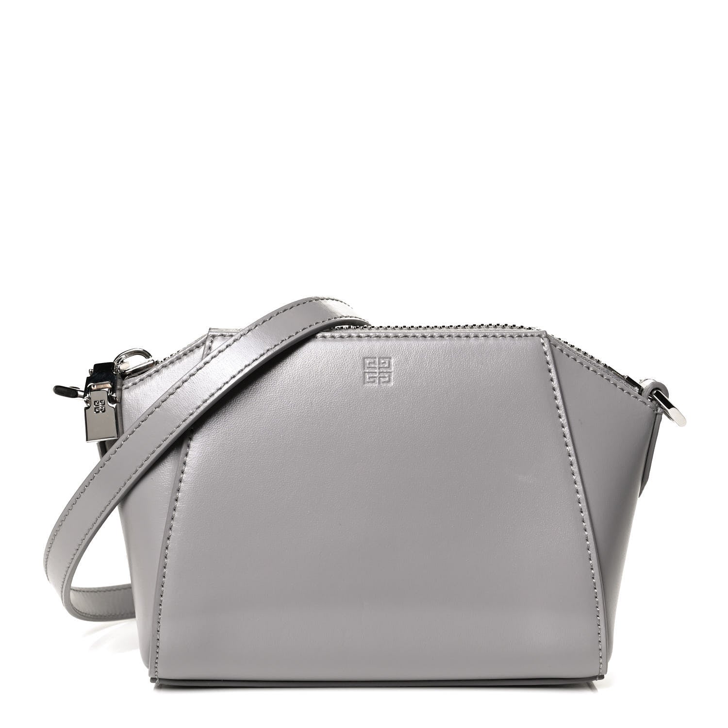 Givenchy Smooth Calfskin Nano Antigona Grey 1 of 12