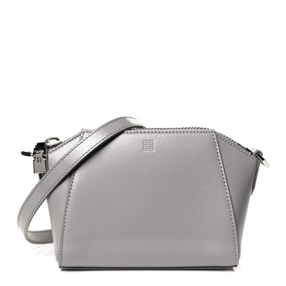 Givenchy Smooth Calfskin Nano Antigona Grey 1 of 12