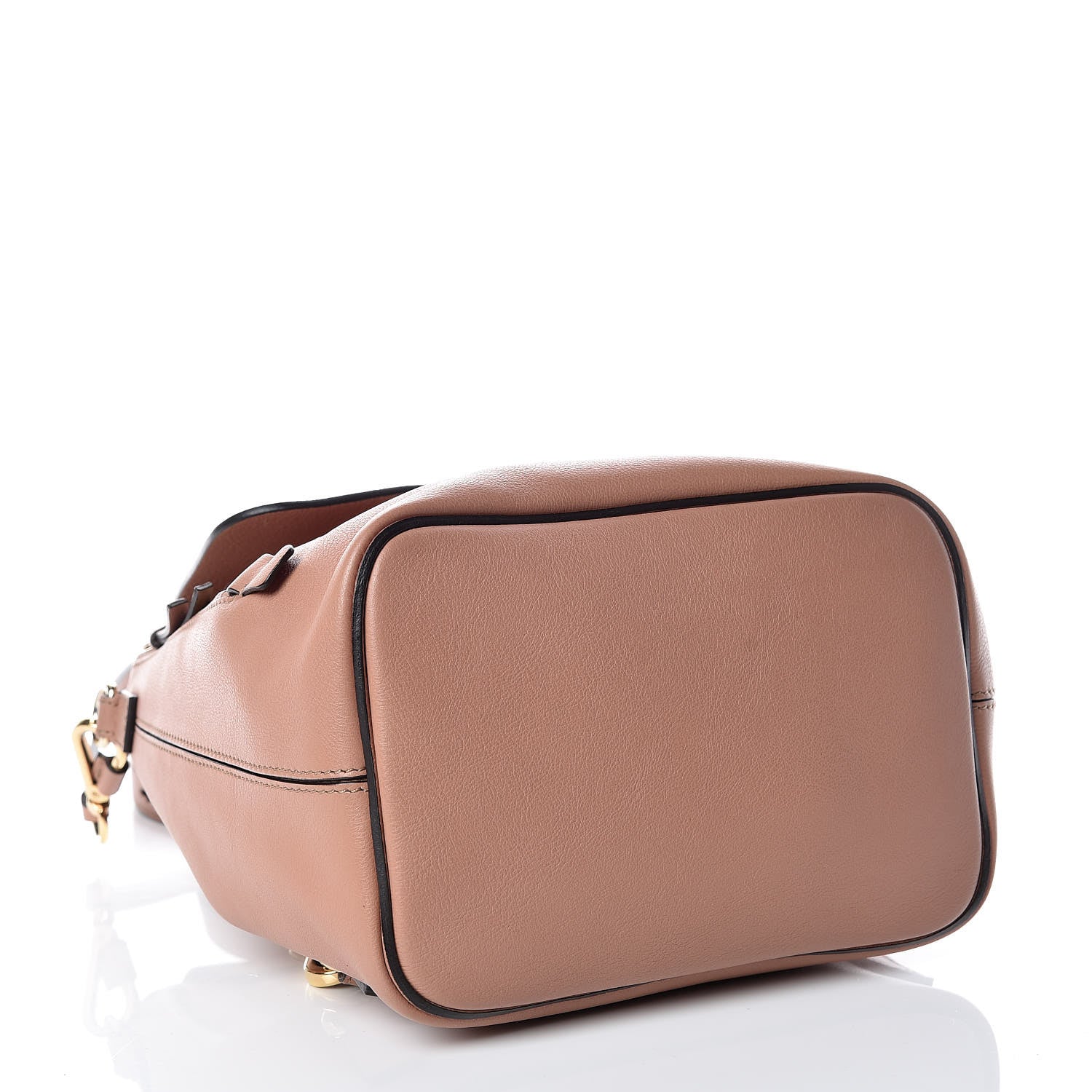 Chloe Suede Calfskin Small Faye Backpack Nougat 4 of 11