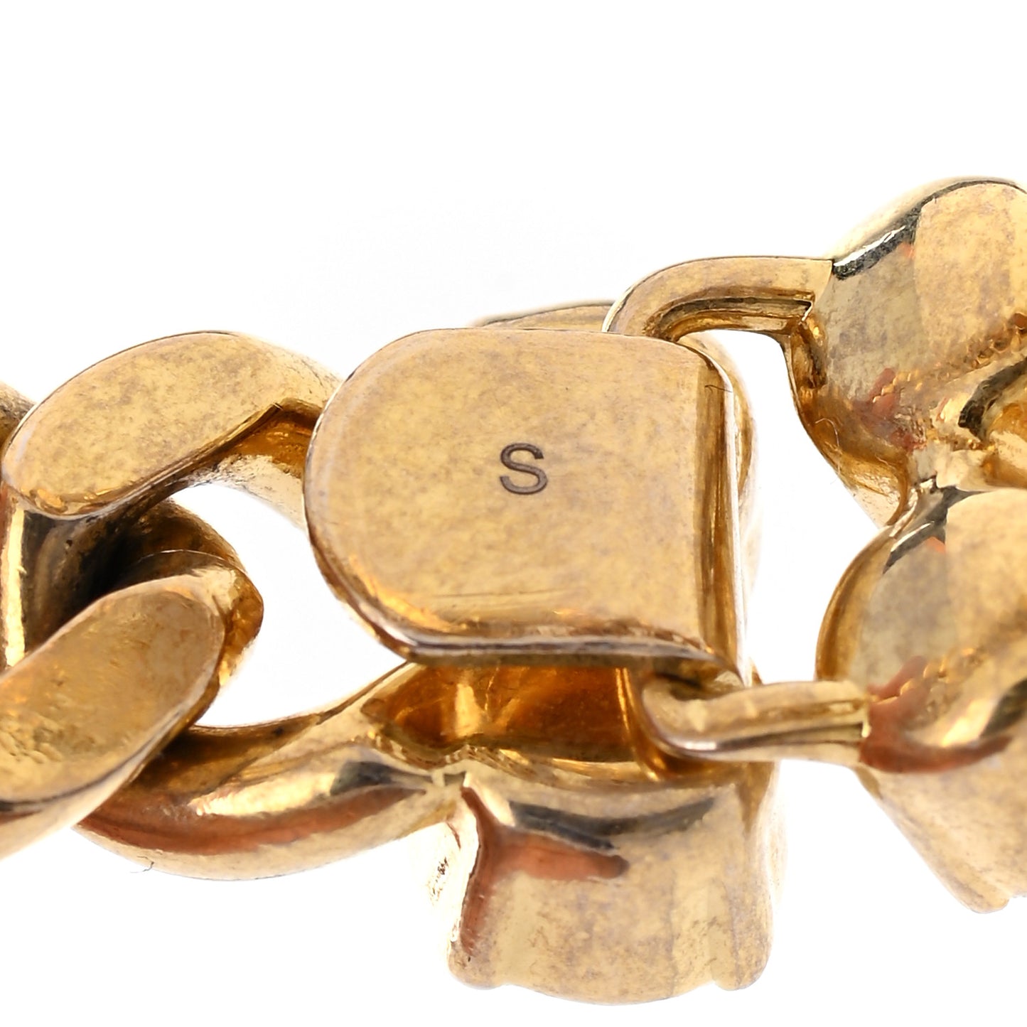 Pearl Double G Bracelet S Gold