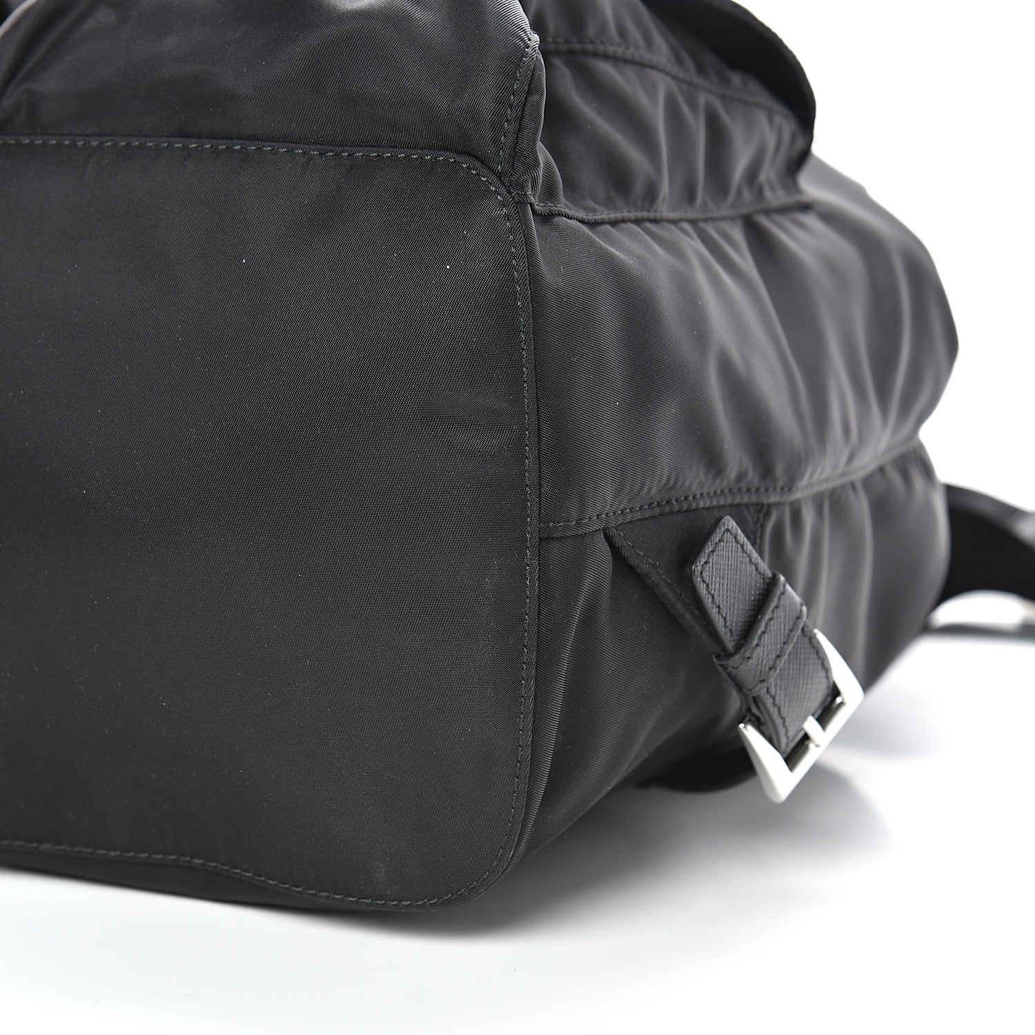 Prada Nylon Vela Medium Backpack Black 11 of 11