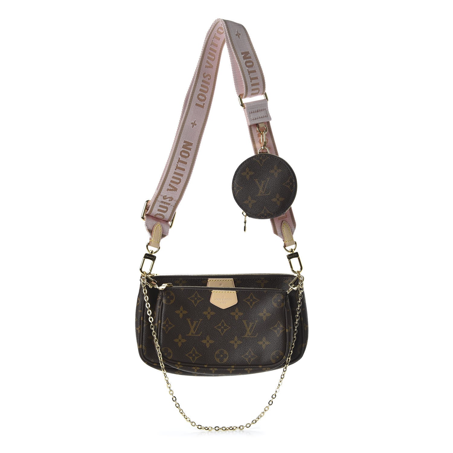 Louis Vuitton Monogram Multi Pochette Accessories Rose Clair 1 of 12