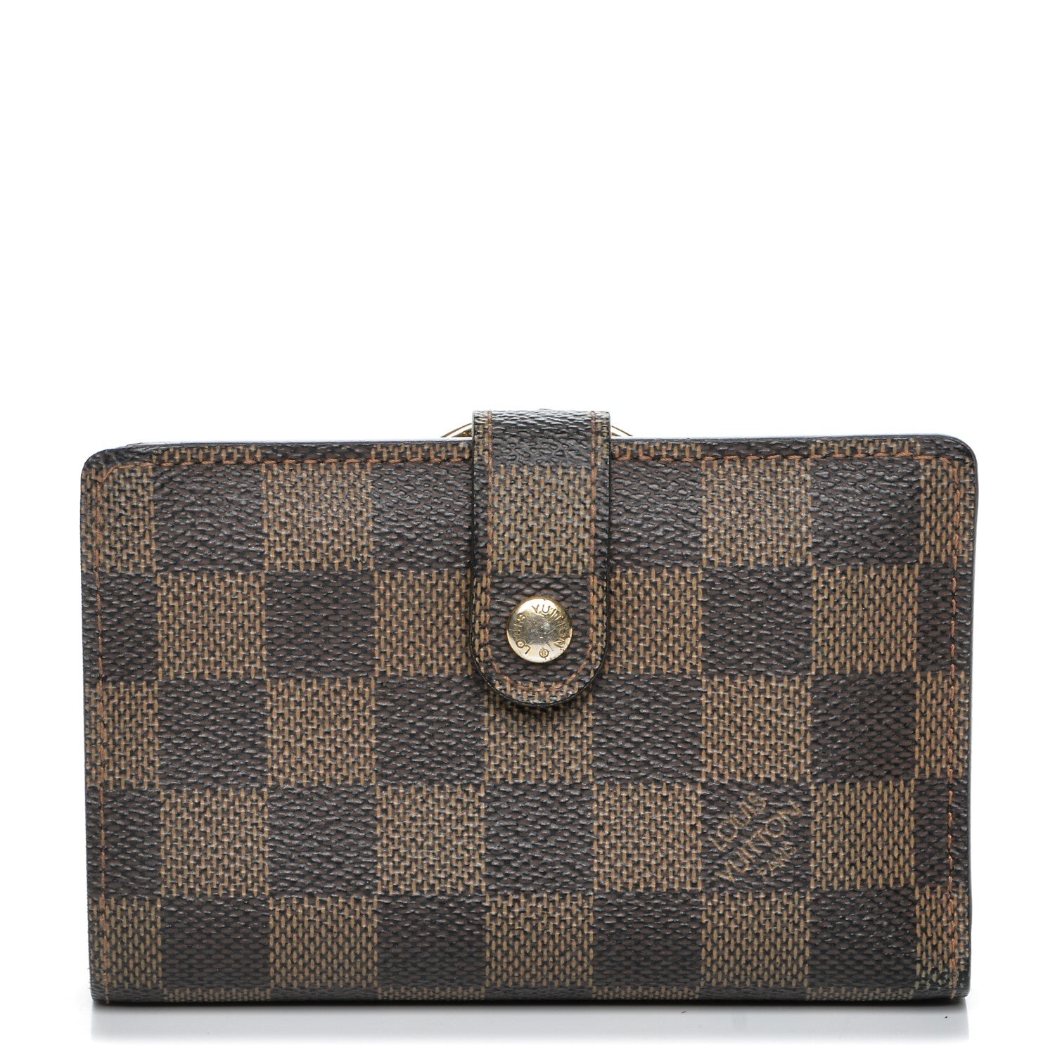 Louis Vuitton Damier Ebene French Purse Wallet 1 of 6