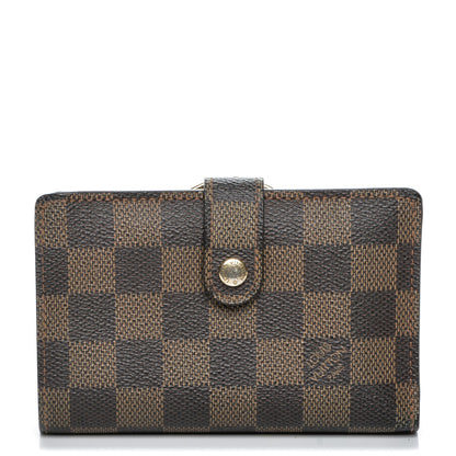 Louis Vuitton Damier Ebene French Purse Wallet 1 of 6