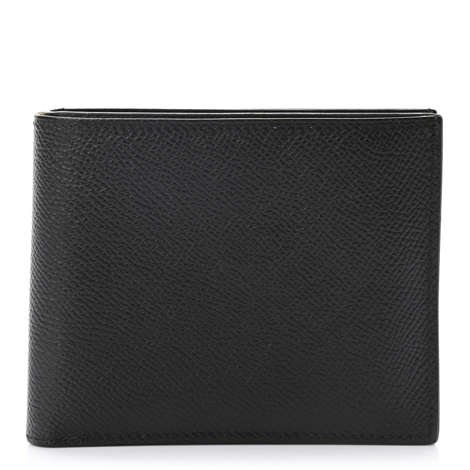 Hermes Epsom Citizen Twill Compact Wallet Black 1 of 8
