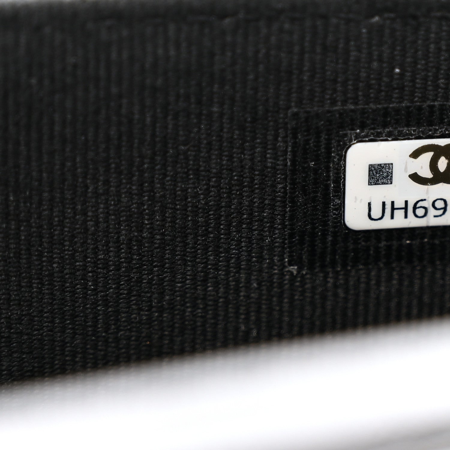 Chanel Lambskin Quilted CC Enamel Mini Belt Bag Black 8 of 12