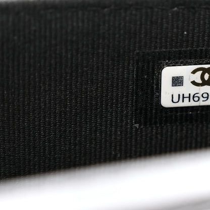 Chanel Lambskin Quilted CC Enamel Mini Belt Bag Black 8 of 12