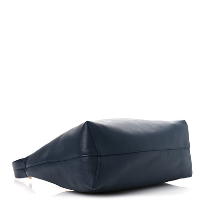 Mansur Gavriel Calfskin Candy Hobo Navy 4 of 10