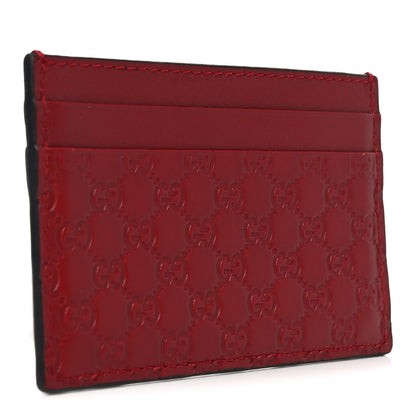 Gucci Microguccissima Card Holder Red 3 of 6