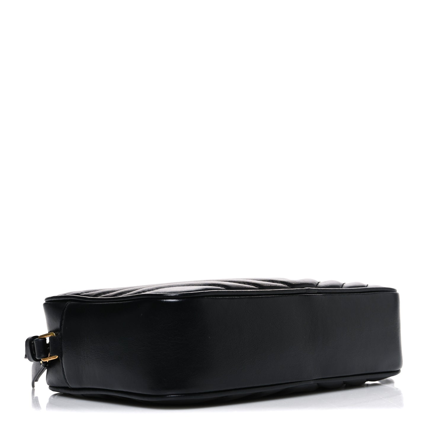 Calfskin Matelasse Monogram Lou Camera Bag Black