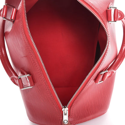 Louis Vuitton Epi Speedy 35 Rouge 5 of 8