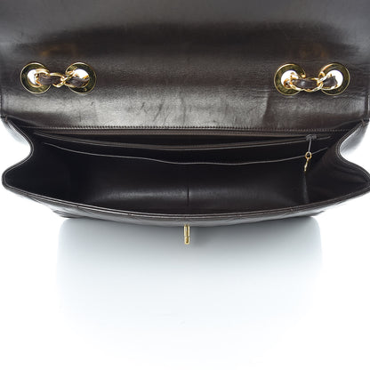 Chanel Lambskin XL Jumbo CC Single Flap Brown 6 of 26