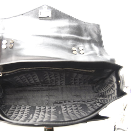 Proenza Schouler Metallic Lambskin PS1 Tiny Satchel Silver 5 of 13