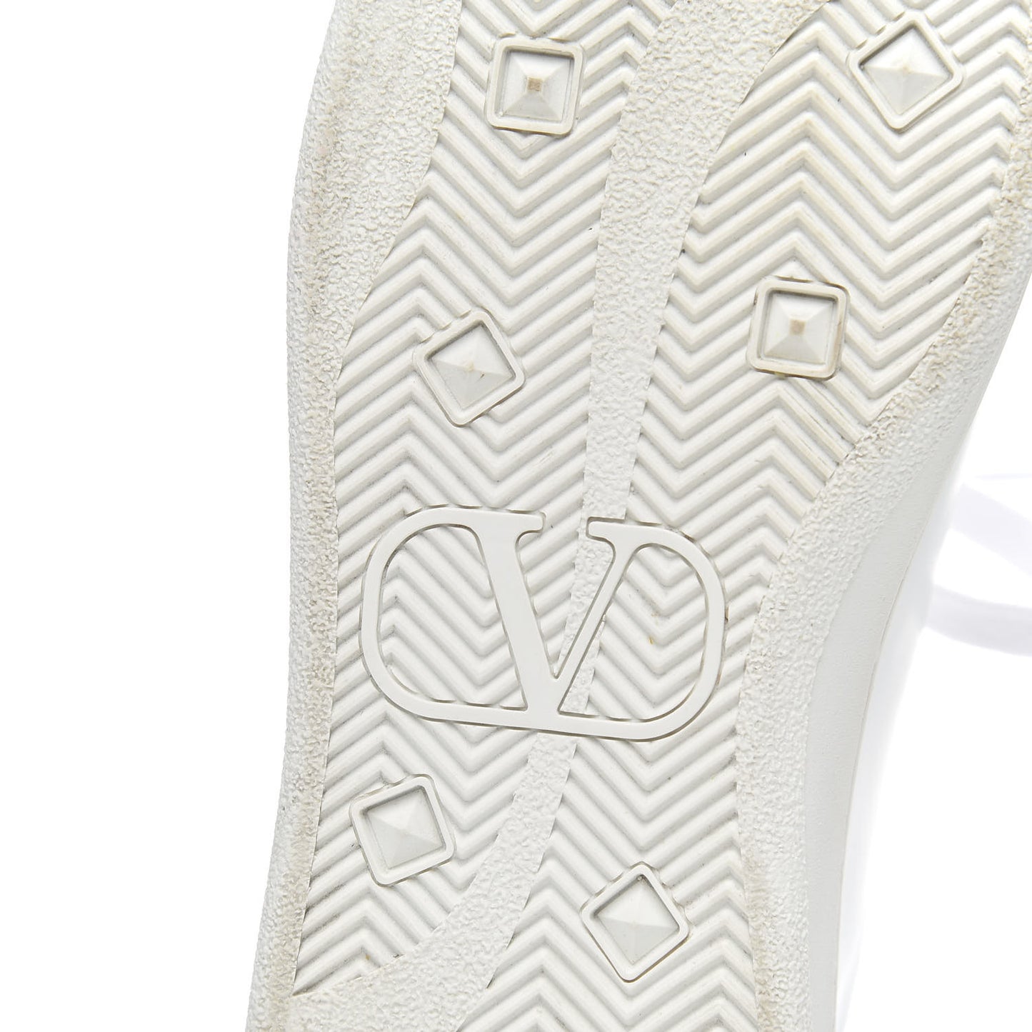 Calfskin Womens Backnet Sneakers 36 White Rosso Valentino