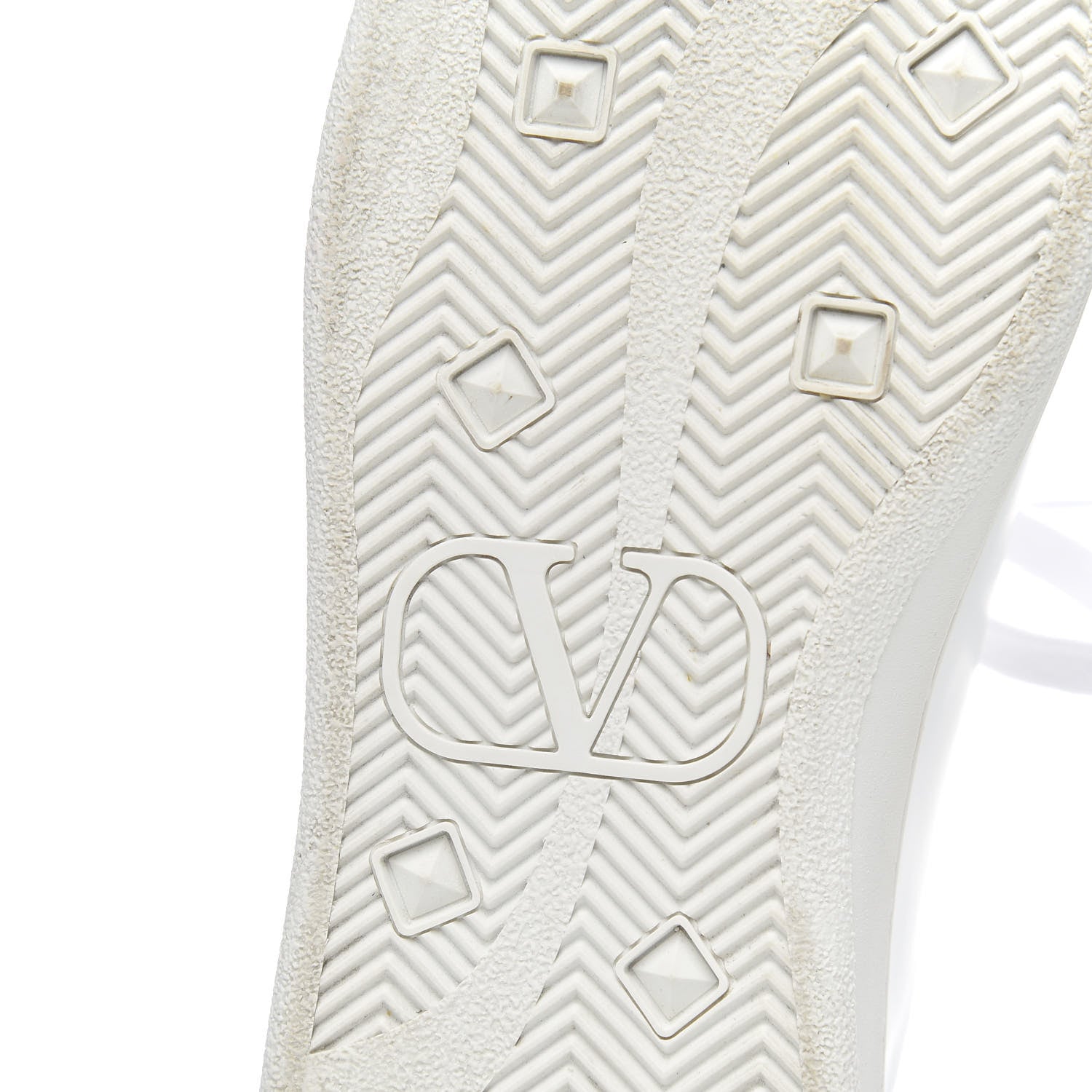 Valentino Garavani Calfskin Womens Backnet Sneakers 36 White Rosso Valentino 7 of 9