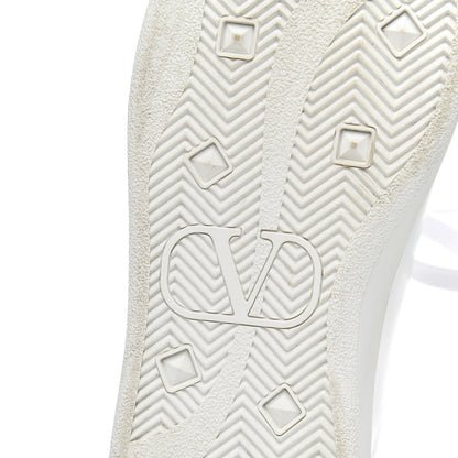 Valentino Garavani Calfskin Womens Backnet Sneakers 36 White Rosso Valentino 7 of 9